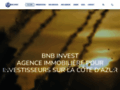 Bnb Invest, spécialiste de l'investissement locatif sur le Côte d'Azur