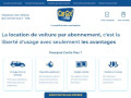 Cargo Flex, location de voitures par abonnement mensuel