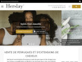 Herslay.fr - Site de vente d'extensions et de perruques