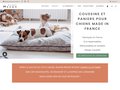 Détails : Coussin et panier fabriqué en France pour votre chien